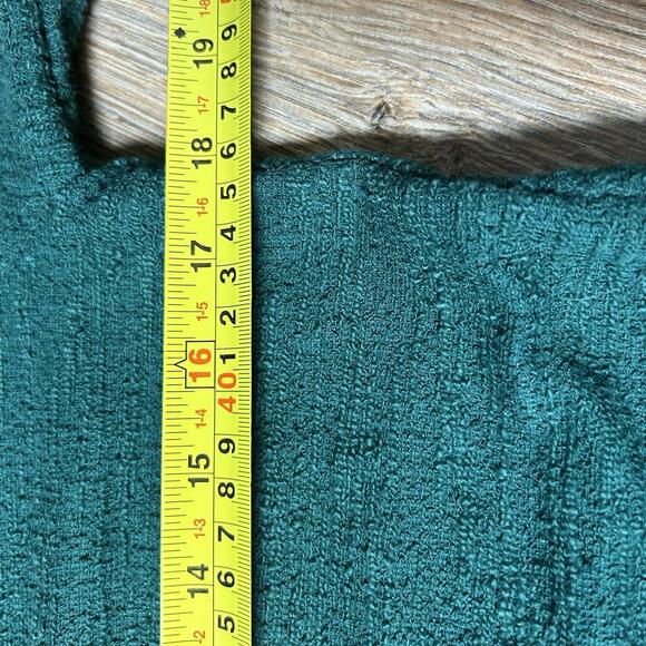 NWT Anthropologie Green Holly Open Back Bow Sweater XS Holiday Coquette - Picture 5 of 9